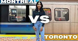 Toronto's Subway vs Montréal's Metro: Which One is Better?