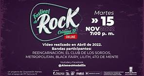 Concierto Festival de Rock Online (Abril 2022)