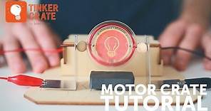 How to Make an Electric Motor - Tinker Crate Project Instructions