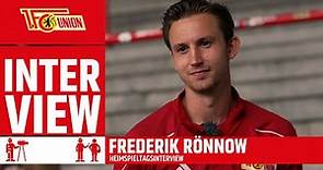 "Das bedeutet mir echt viel!" | Interview Frederik Rönnow | 1. FC Union Berlin