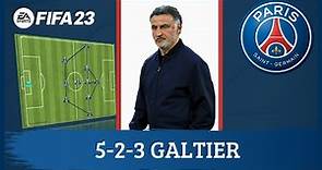Galtier 5-2-3 PSG FIFA 23 |Tácticas|