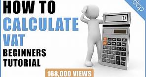 How to calculate VAT - Simple Method VAT Calculation
