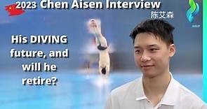 2023 Chen Aisen Interview After the Chinese DIVING Nationals