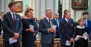 Foreign royals join belgian royals at the thanks giving service for king Baudouin #royalfamily