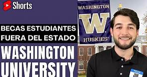 Becas para la universidad de Washington #Shorts #VisitaUniversitaria