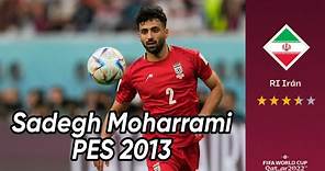 Sadegh Moharrami (Dinamo Zagreb - Iran) Pes 2013 face and stats.