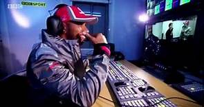 BBC F1 2012 - Hamilton and Button swap F1 to TV