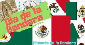 Dia de la Bandera para niños (24 de febrero) Historia de la Bandera de México