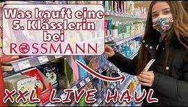 Was kauft eine 5-Klässlerin bei Rossmann 🤔 Kauft LULU den Laden leer 😱#haul #luluundleon #shopping