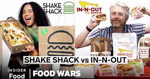Shake Shack vs In-n-Out | Food Wars | Insider Food