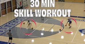 30 Minute Basketball Skills Workout - Drills to Make Your Players Better