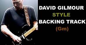 David Gilmour Style Backing Track (Gm)