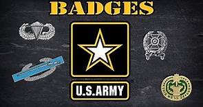 Explaining US Army badges