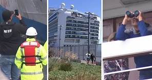 'Go with the flow': Ruby Princess passengers anxious to leave as ship repairs continue