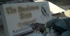 Traditional Sandblasting PERFECT Headstones