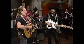 If I Can Find a Clean Shirt - Live 1991 with Waylon Jennings on the Tonight Show with Jay Leno