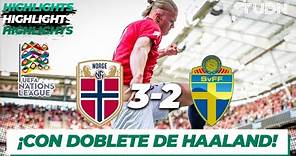 HIGHLIGHTS | Noruega 3-2 Suecia | UEFA Nations League 2022 - J4 | TUDN