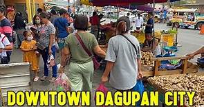 DOWNTOWN DAGUPAN CITY PANGASINAN Walking Tour 2023 | Exploring Streets & Food Markets | Philippines