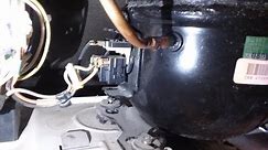 Fridge Compressor Not Starting Replace Start Relay & Overload