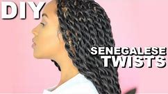 How To: DIY Senegalese TWISTS for BEGINNERS + 10 TIPS | Easy Step-by-Step Guide