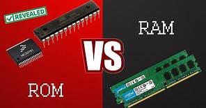 What is RAM | What is ROM | Difference between RAM and ROM | read only memory | Random Access Memory