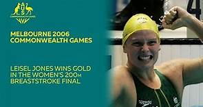 Leisel Jones wins gold in the women's 200m breaststroke | Melbourne 2006 Commonwealth Games