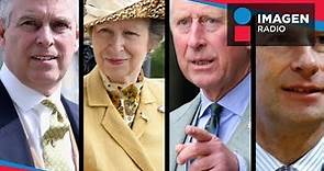 Los cuatro hijos de la reina Isabel II están ya con ella