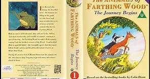 The Animals of Farthing Wood: The Journey Begins (1993 UK VHS)