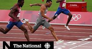 Andre De Grasse wins gold in 200m race, breaking Canadian record
