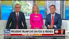 The highlights from Trump's 50-minute birthday "Fox & Friends" call
