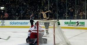 Rick Nash scores first goal with Bruins after sneaking past defence