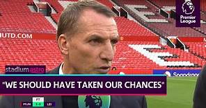 Brendan Rodgers admits that it is always tough playing at Old Trafford | Astro SuperSport