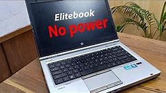 Hp Elitebook 8460 laptop power won't turn on || Laptop mother board repair