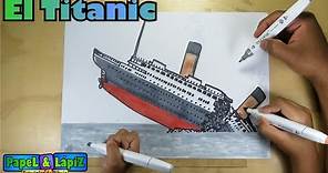 Cómo Dibujar el náufrago del Titanic