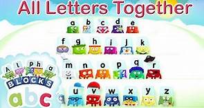 @officialalphablocks - All Letters Together | Alphabet | Phonics