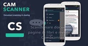 Scansionare documenti con CamScanner - Tutorial Italiano