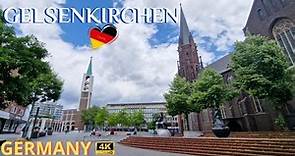 Gelsenkirchen City Germany/ Walking tour in Gelsenkirchen stadt Deutschland 4k video