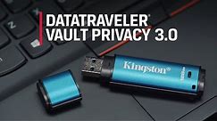 256-bit hardware encrypted drive | DataTraveler Vault Privacy 3.0