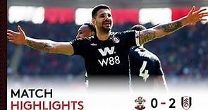 Southampton 0-2 Fulham | Premier League Highlights | Club Record-Breaking Win Number 15! 🔥