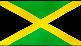 Evolución de la Bandera Ondeando de Jamaica - Evolution of the Waving Flag of Jamaica