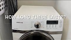 HOW LONG DOES SAMSUNG WASHER/DRYER LAST ??