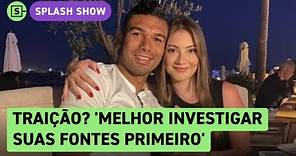 Esposa de Casemiro, jogador da Seleção Brasileira, rebate suposta traição do jogador
