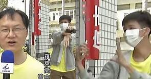 影／羅東高中校長受訪 帥弟背後跳「開花舞」20秒逗趣片爆紅 | 聯合新聞網