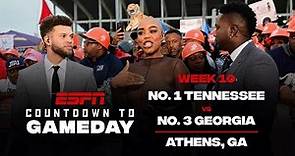 No.1 Tennessee vs. No.3 Georgia Preview | Countdown to Gameday 🏈