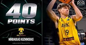 BCL Season Record! 40 Points by Mindaugas Kuzminskas!