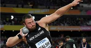 Tomas Walsh conquista el oro en lanzamiento de la bala en Mundial de Atletismo