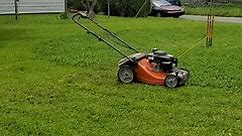 Adjusting the lawn mower to do the job for you!🤣