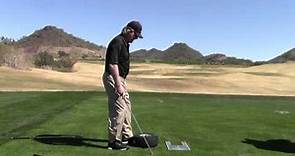John Dahl does overview of golf swing with iron-johndahlgolf.com