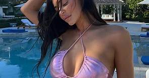 Kylie Jenner Goes for Gold in New Bikini Photos