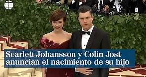 Scarlett Johansson y Colin Jost anuncian el nacimiento de su primer hijo